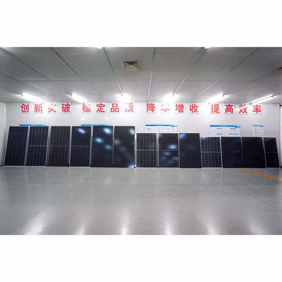 Panel solar fotovoltaico de media celda de 550 W Mono Perc de alta eficiencia de 182 mm